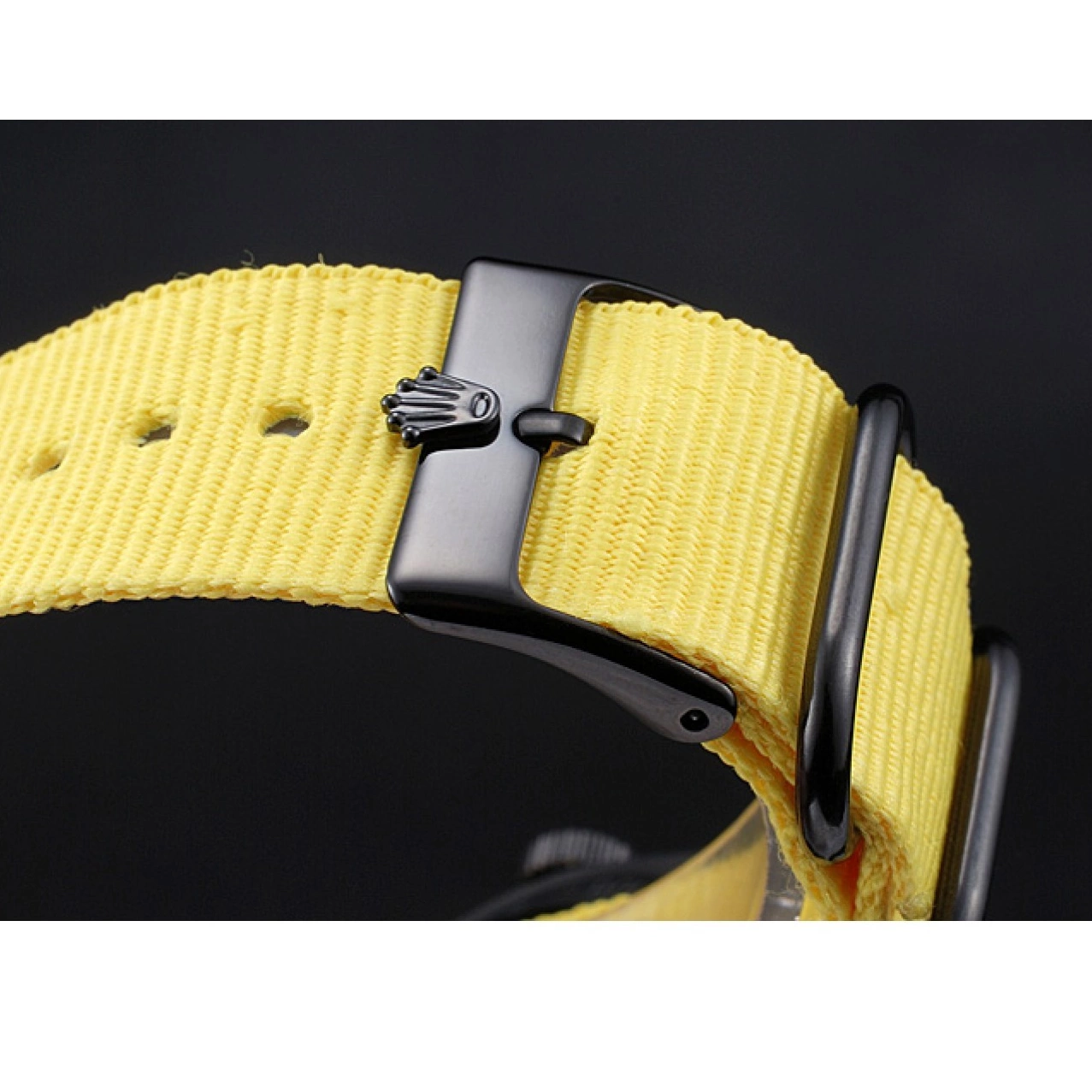 AAA Replica Watches Rolex Yellow Strap 621999 Nylon Milgauss Bamford 0723
